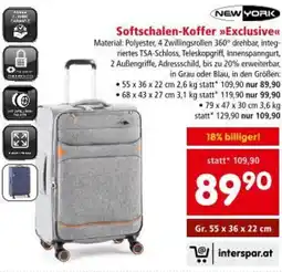 Interspar Softschalen Koffer Angebot