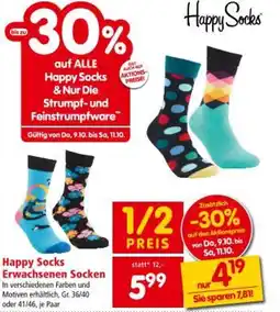 Interspar Happy Socks Erwachsenen Socken Angebot