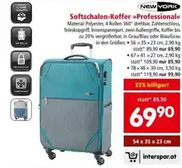 Interspar Softschalen Koffer Angebot
