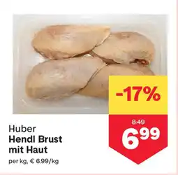 MPreis Huber Hendl Brust mit Haut Angebot