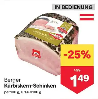 MPreis Berger Kürbiskern-Schinken Angebot