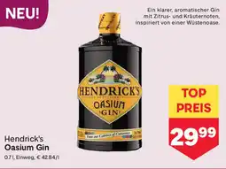 MPreis Hendrick's Oasium Gin Angebot
