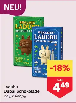 MPreis Ladubu Dubai Schokolade Angebot