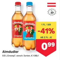 MPreis Almdudler Angebot