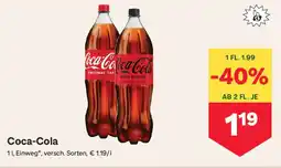MPreis Coca-Cola Angebot