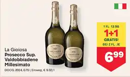 MPreis La Gioiosa Prosecco Sup. Valdobbiadene Millesimato Angebot