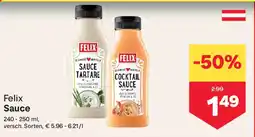 MPreis Felix Sauce Angebot