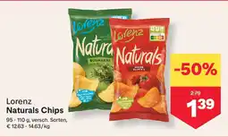 MPreis Lorenz Naturals Chips Angebot