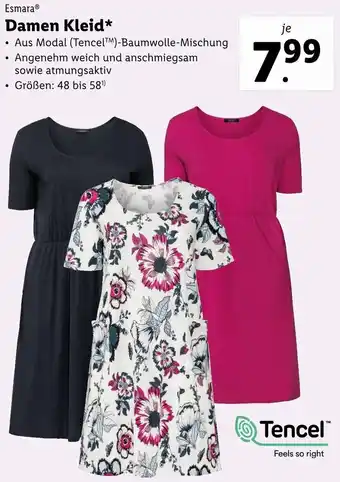 Lidl Esmara Damen Kleid 48 Bis 58 Angebot