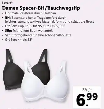 Lidl Esmara Damen Spacer BH/Bauchwegslip 44 Bis 58 Angebot