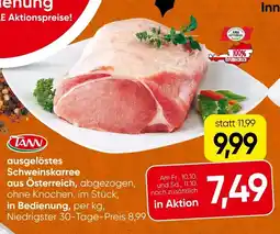 Spar Ausgelöstes schweinskarree aus österreich Angebot