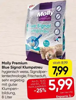 Spar Molly premium blue signal klumpstre Angebot
