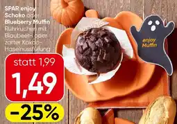 Spar Spar enjoy schoko oder blueberry muffin Angebot