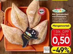 Spar Bio-spitzweckerl aus österreich Angebot