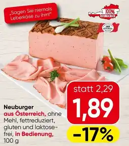 Spar Neuburger Angebot