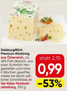 Spar Salzburg milch premium almkönig Angebot