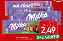 Spar Milka schokolade Angebot