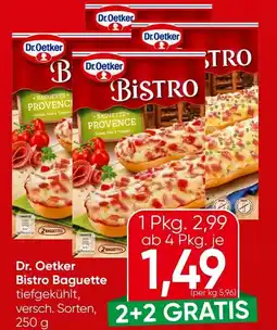 Spar Dr. oetker bistro baguette Angebot
