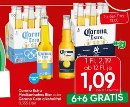 Spar Corona extra mexikanisches bier oder corona cero alkoholfrei Angebot