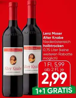 Spar Lenz moser alter knabe Angebot