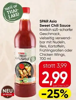 Spar Spar sweet chili sauce Angebot