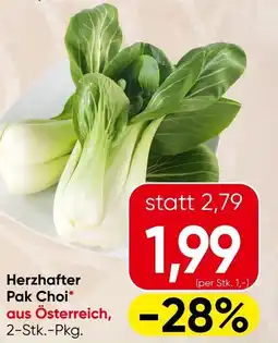 Spar Herzhafter Pak Choi Angebot