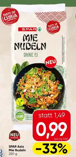 Spar Spar asia mie nudeln Angebot