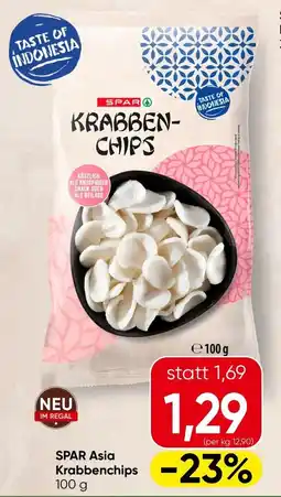 Spar Spar asia krabbenchips Angebot