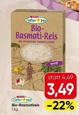 Spar Bio- basmatireis Angebot