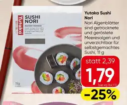 Spar Yutaka sushi nori Angebot