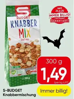 Spar S budget knabbermischung Angebot