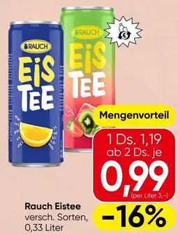Spar Rauch eistee Angebot