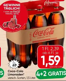 Spar Coca-Cola Limonaden Angebot
