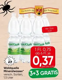 Spar Waldquelle mineralwasser Angebot