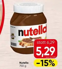 Spar Nutella Angebot