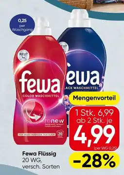 Spar Fewa flüssig 20 wg Angebot