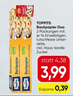 Spar Toppits backpapier duo Angebot