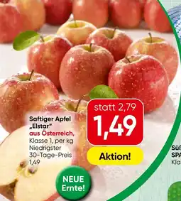 Spar Saftiger apfel elstar Angebot