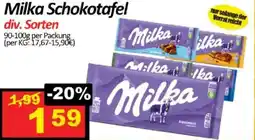 Wurstico Milka Schokotafel Angebot
