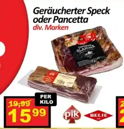 Wurstico Geräucherter speck oder pancetta Angebot