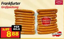 Wurstico Frankfurter großßpackung Angebot