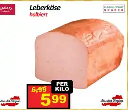 Wurstico Leberkäse halbiert Angebot