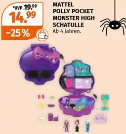 Müller Mattel polly pocket monster high schatulle Angebot