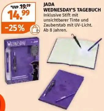 Müller Jada wednesday's tagebuch Angebot