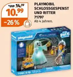 Müller Playmobil schlossgespenst und ritter Angebot