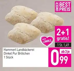 Sutterlüty Hammerl Landbäckerei Dinkel Pur Brötchen Angebot