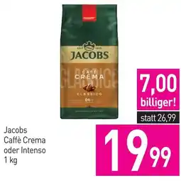 Sutterlüty Jacobs Caffè Crema oder Intenso Angebot