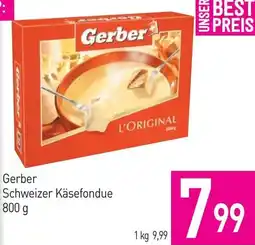 Sutterlüty Gerber Schweizer Käsefondue Angebot