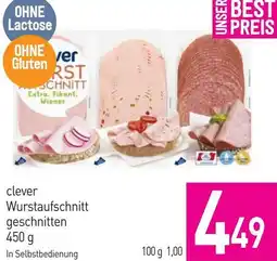 Sutterlüty clever Wurstaufschnitt geschnitten Angebot