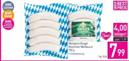 Sutterlüty Metzgerei Broger Münchner Weißwurst Angebot